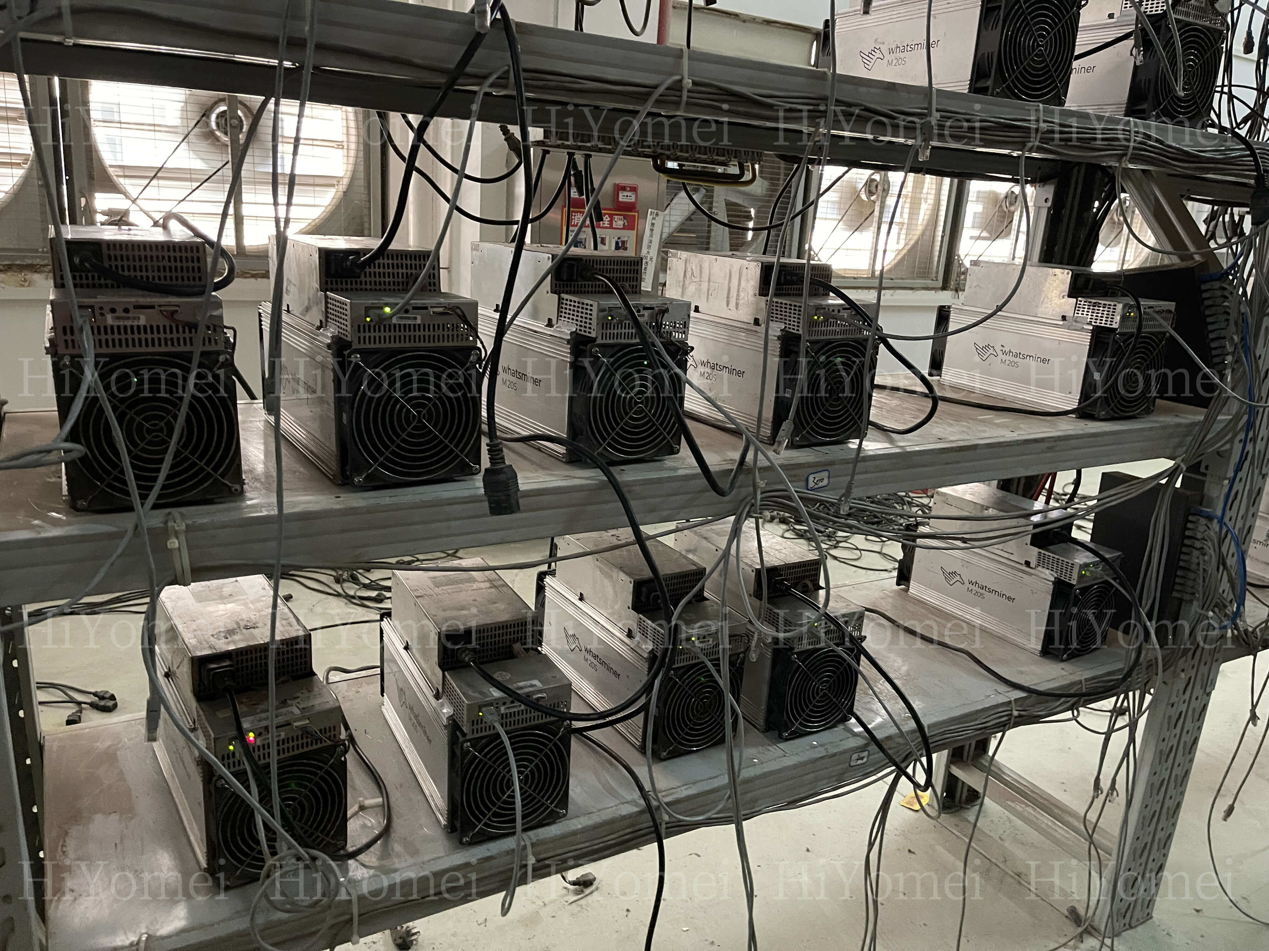 Whatsminer 20S in operation