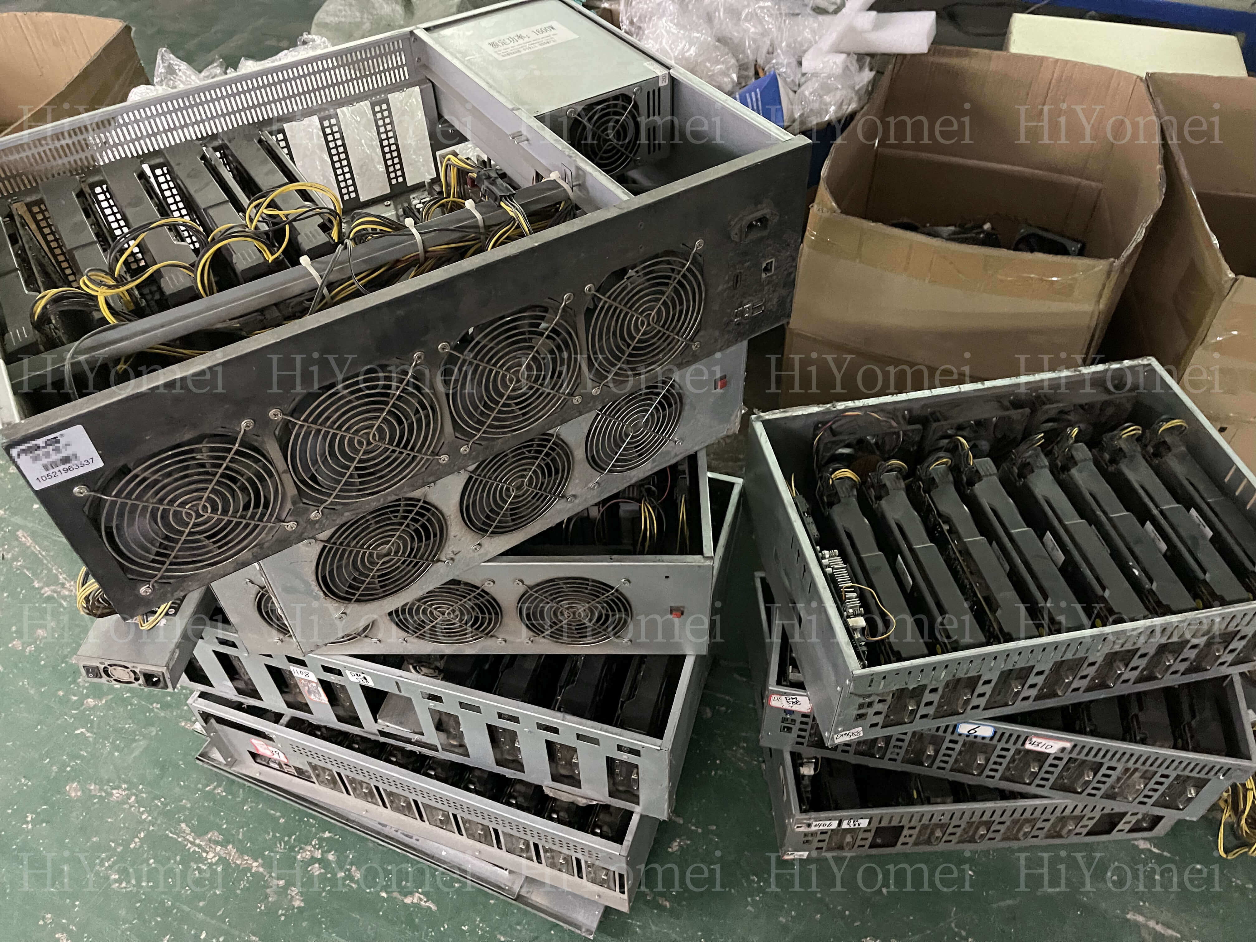 ETH graphics card machine