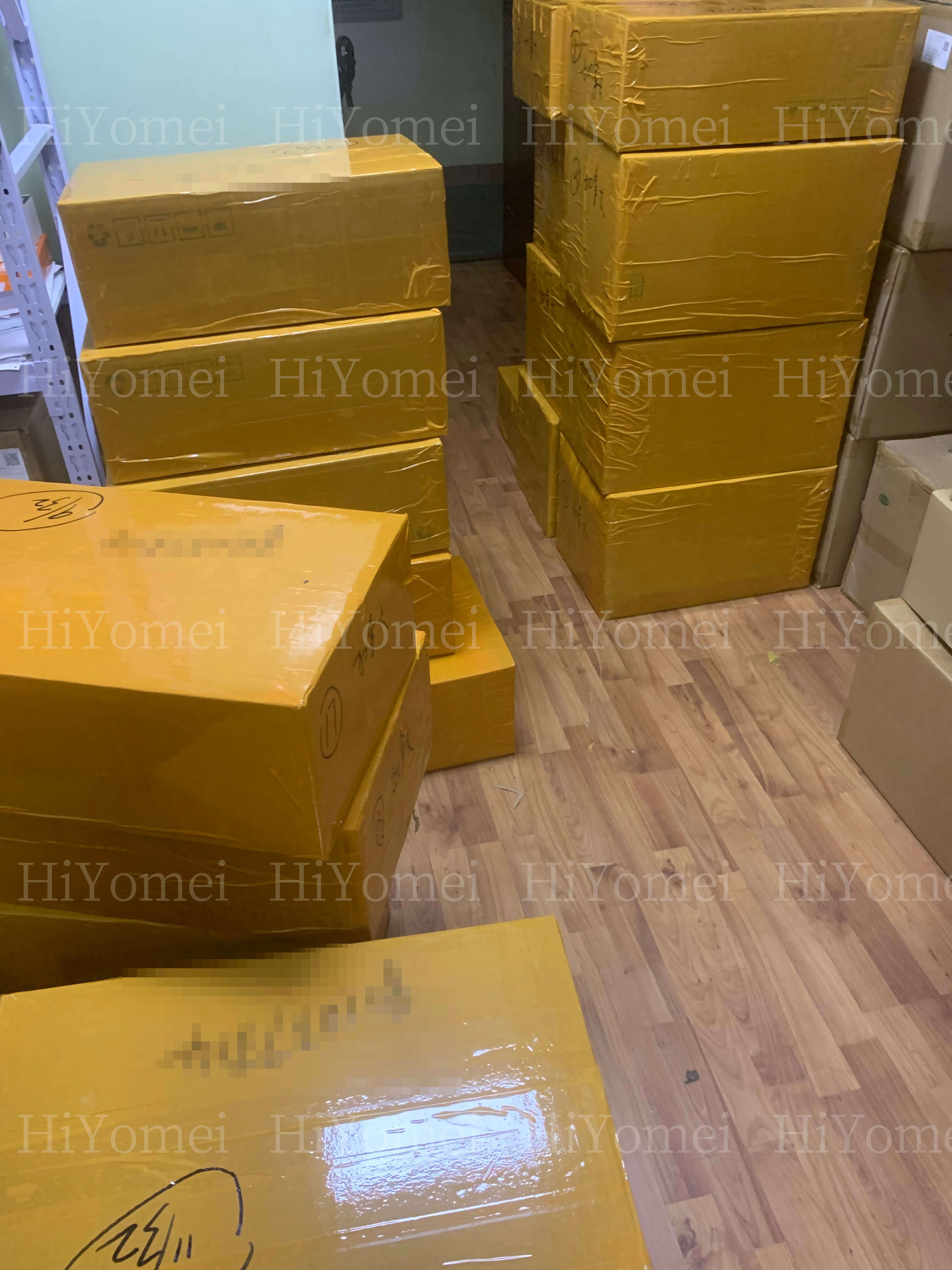 Packed and marked for shipment to Canada