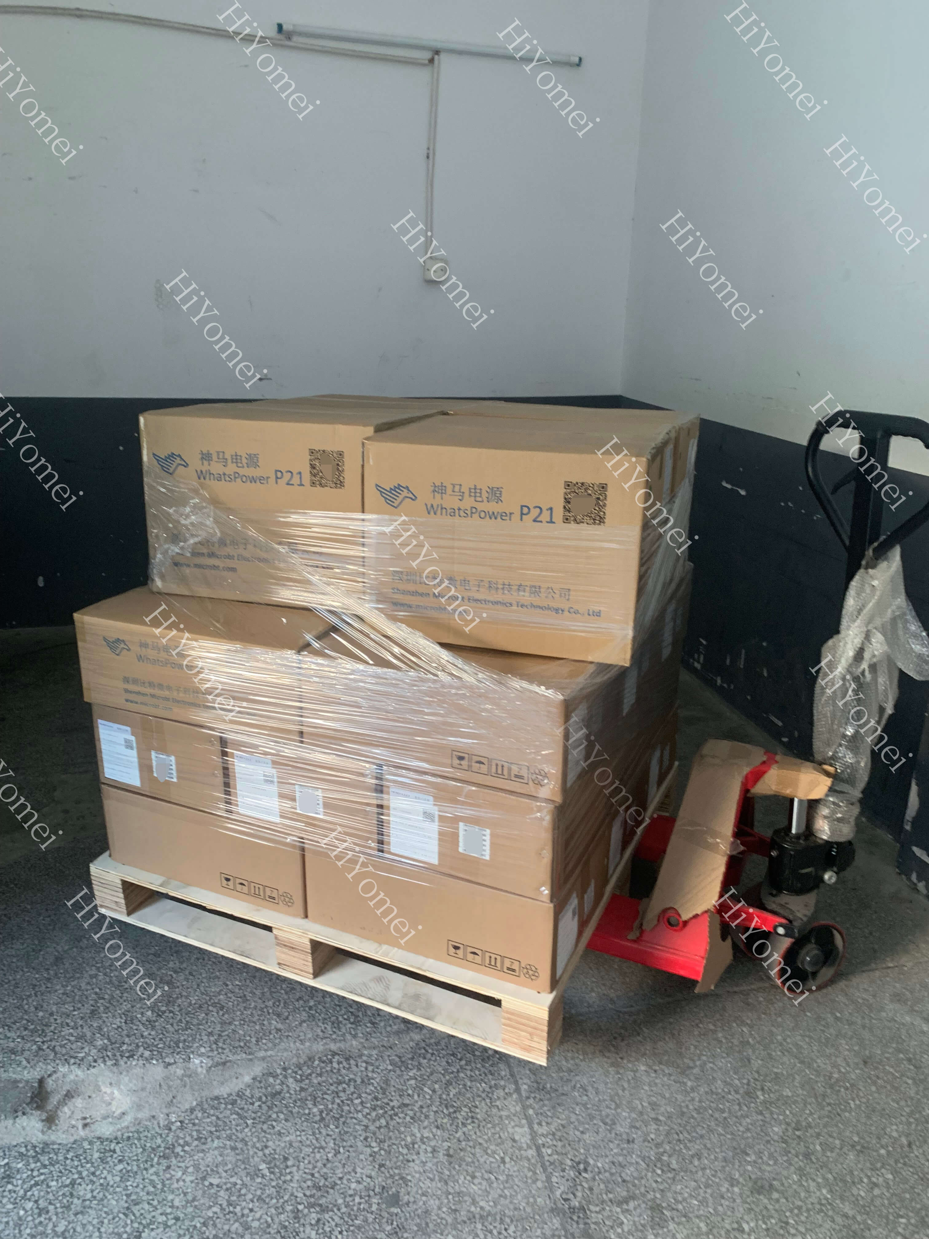 Warehouse shipment