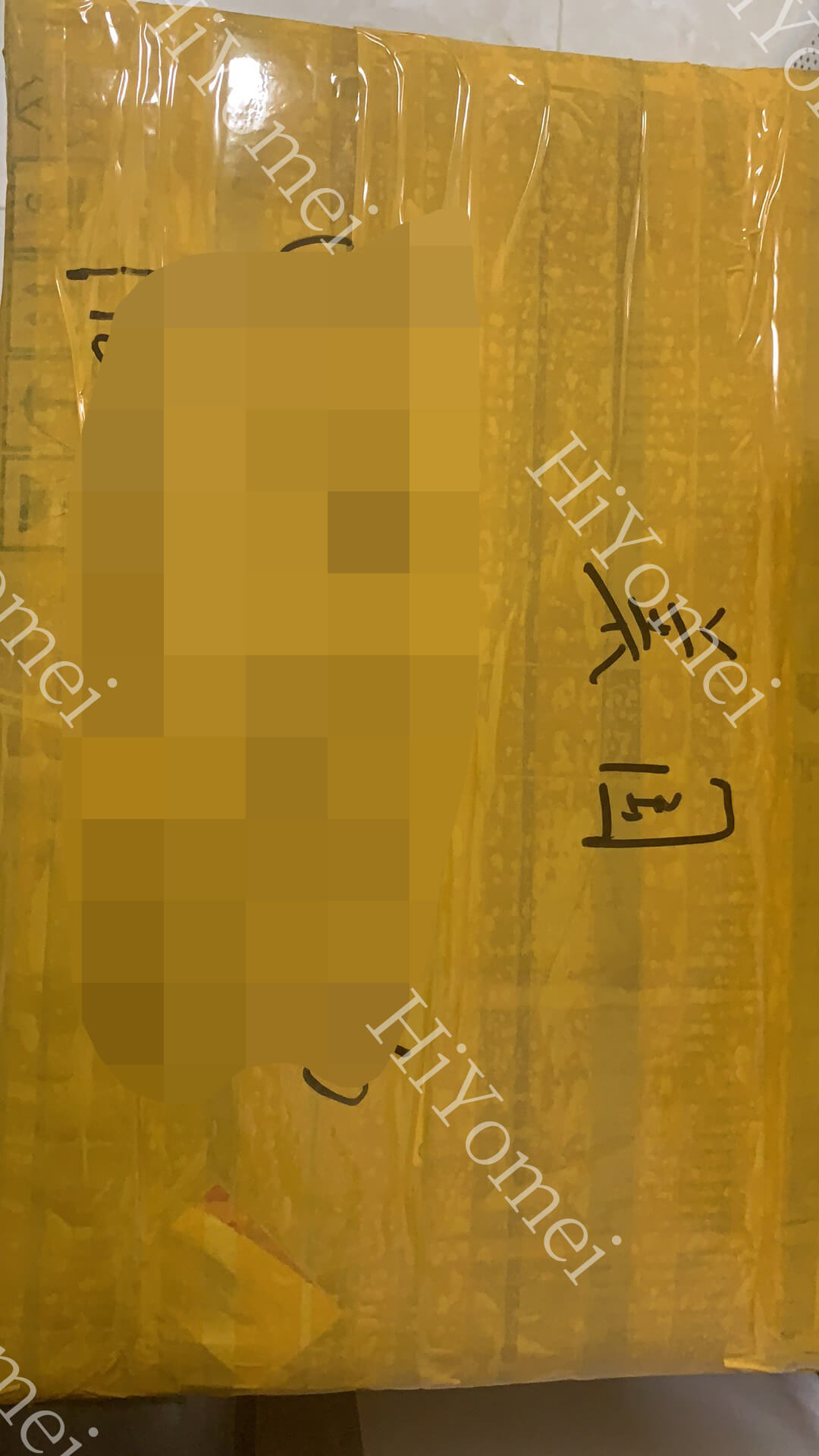 The goods are sent to the United States.