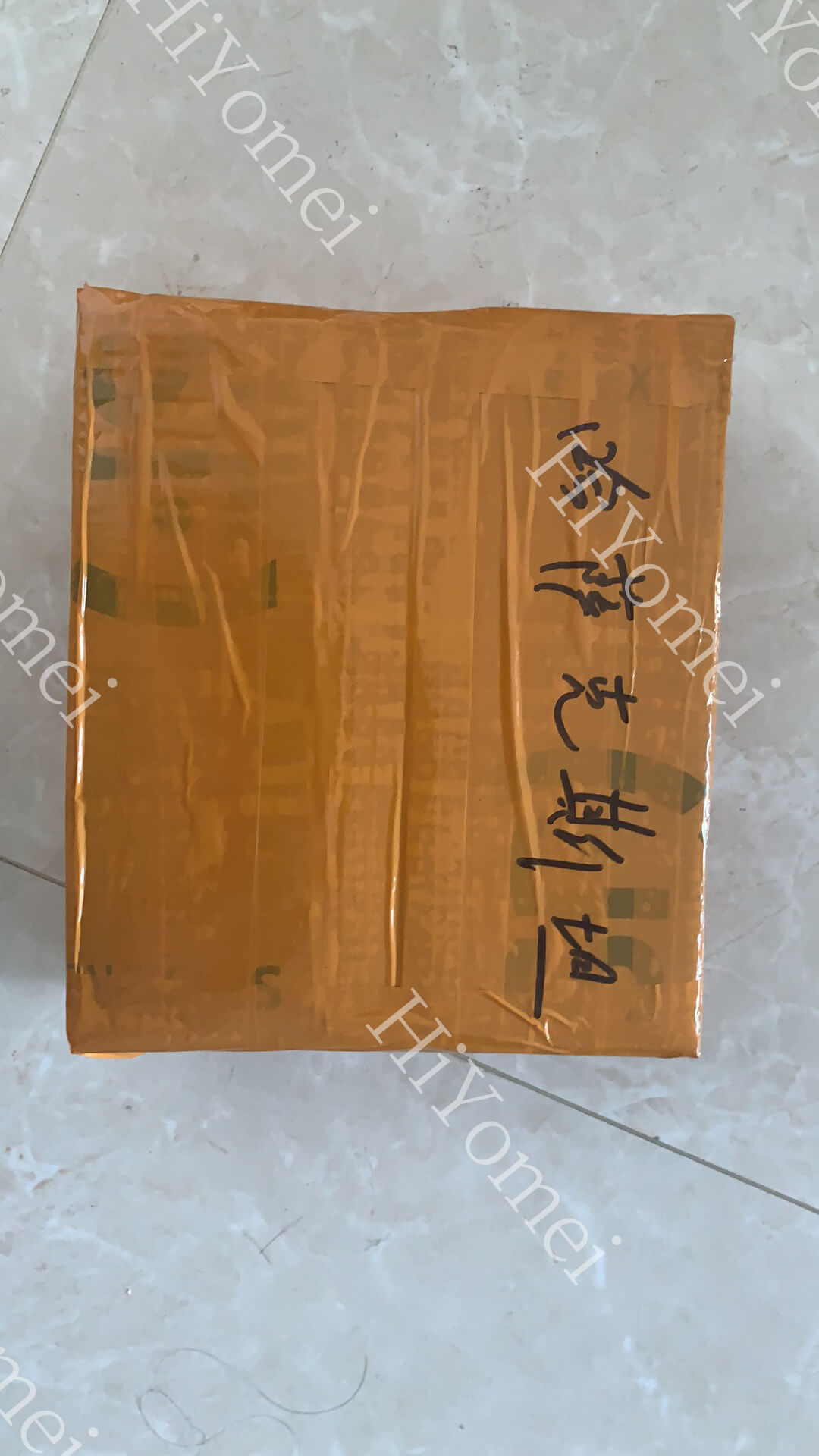 Write down the shipping marks