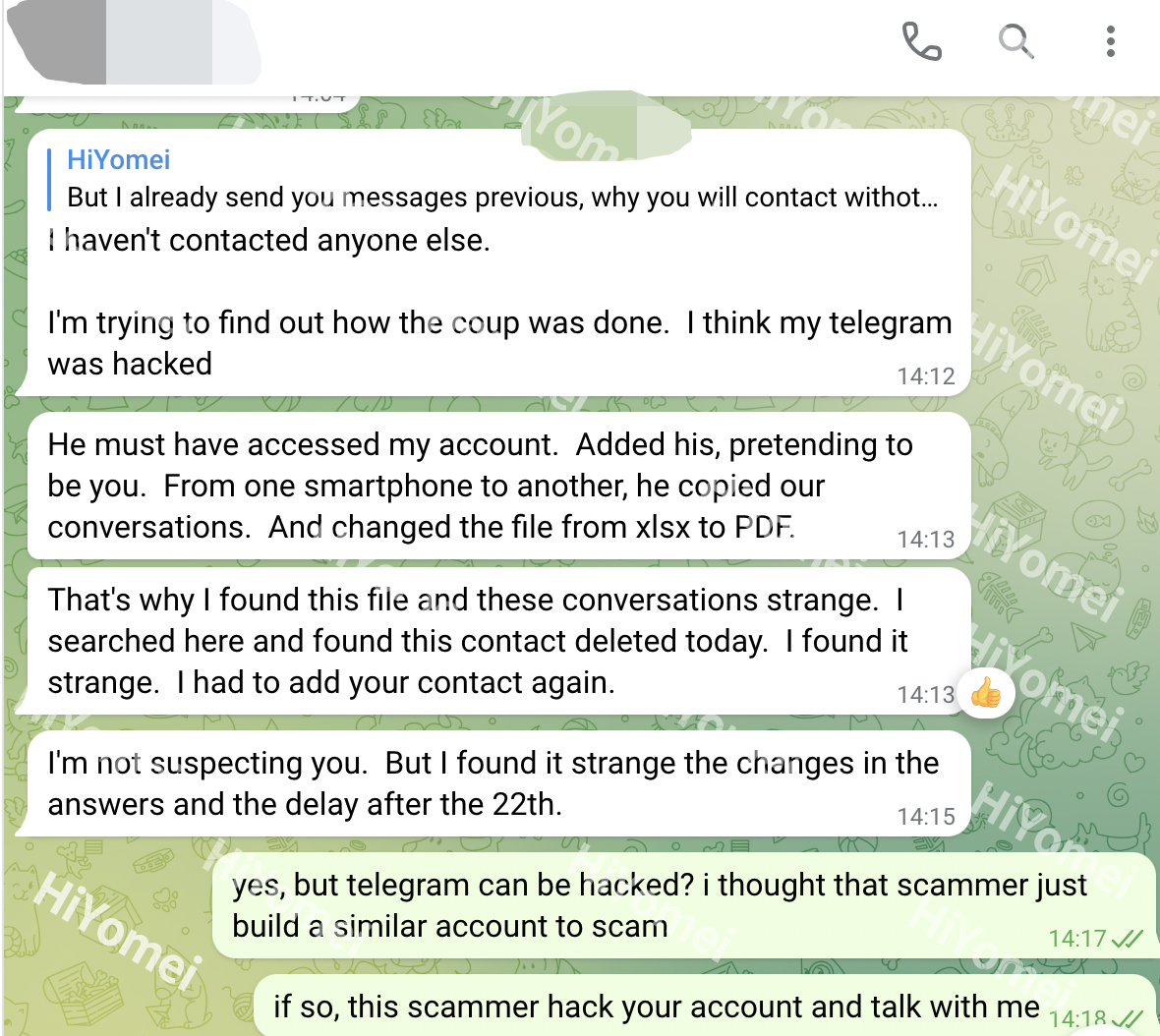 Beware of Phishing Sites and Scams II