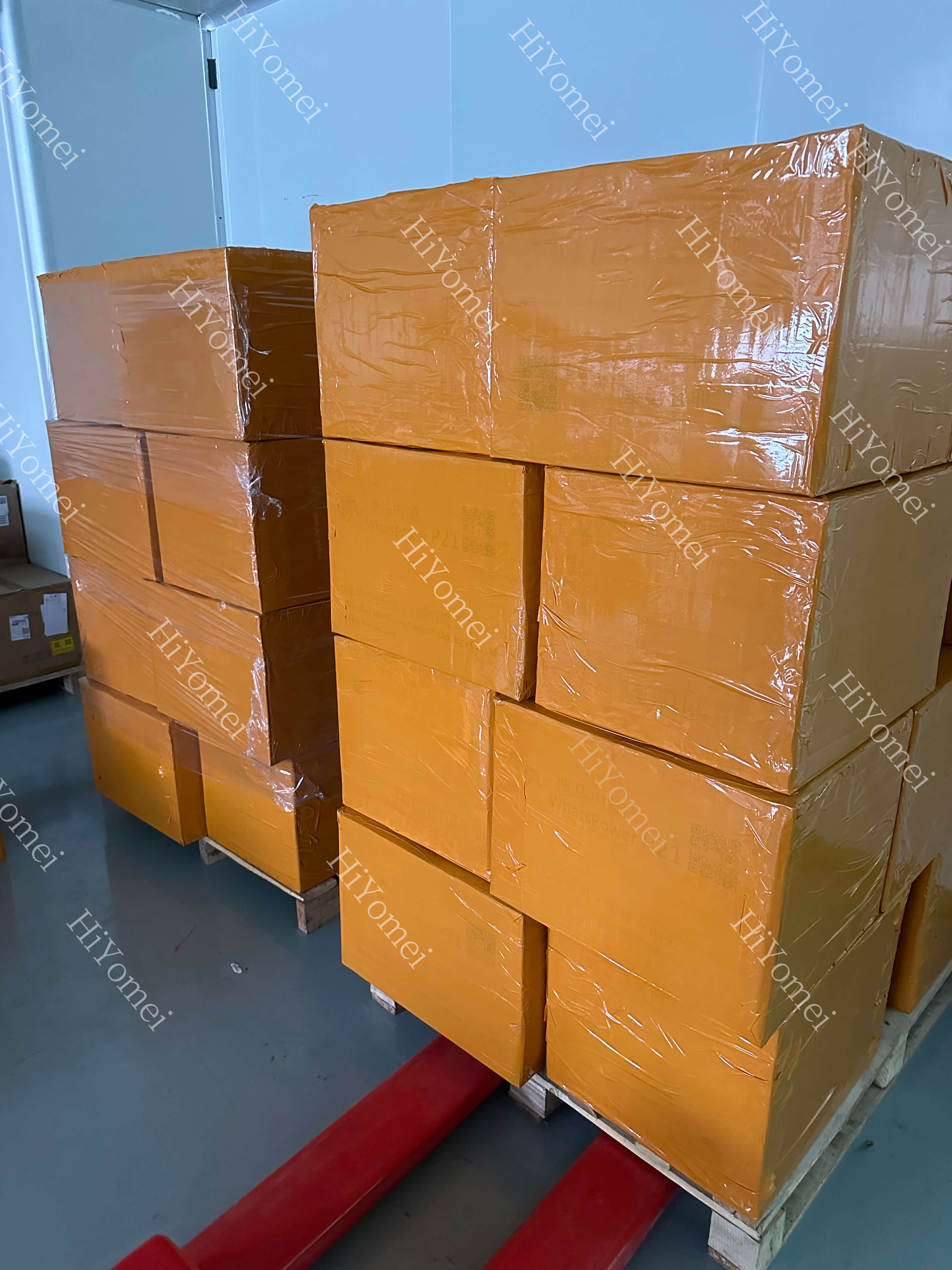 The goods are ready for shipment to the port