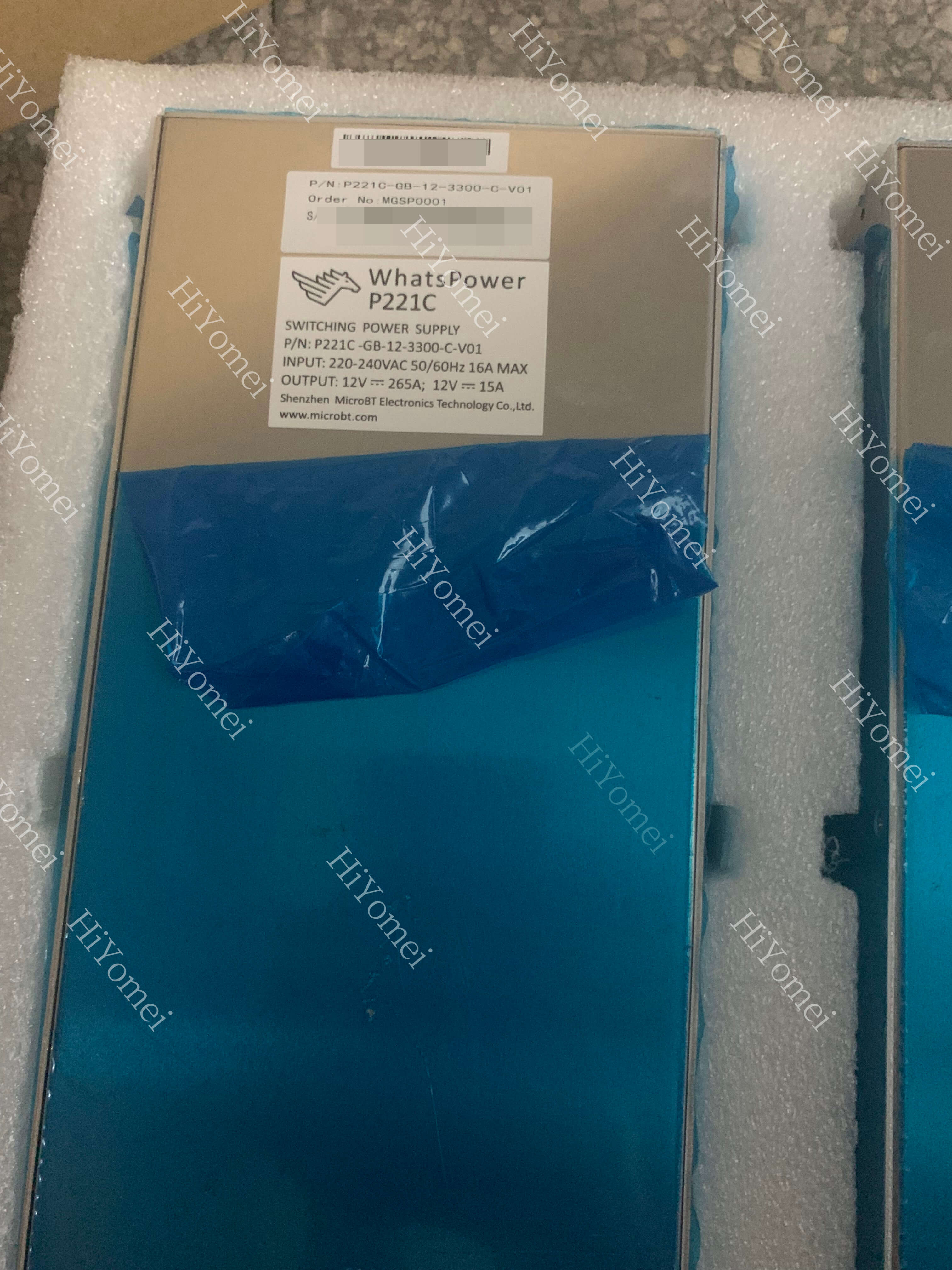 MicroBT WhatsMiner P221C power supply