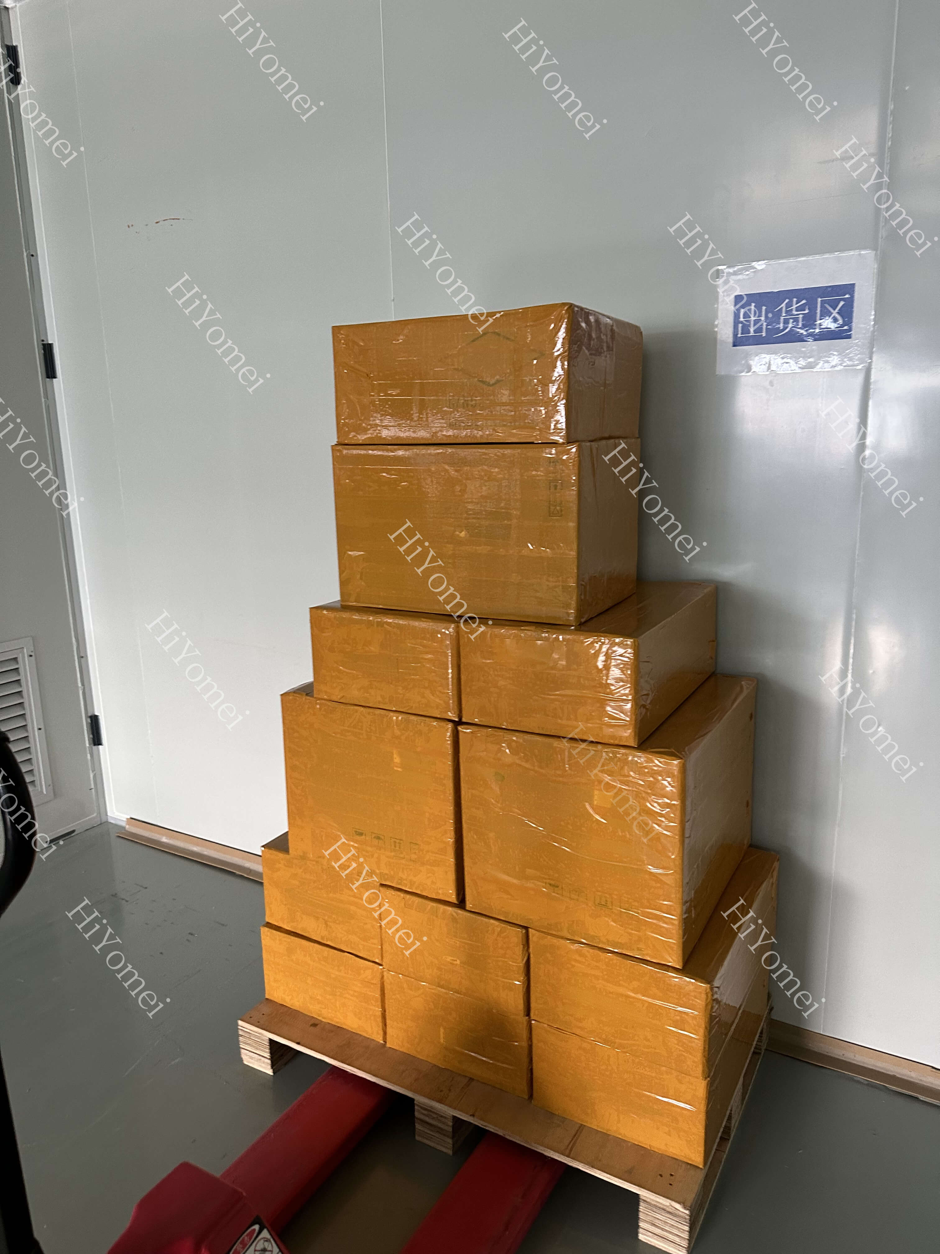 Goods that have been packed