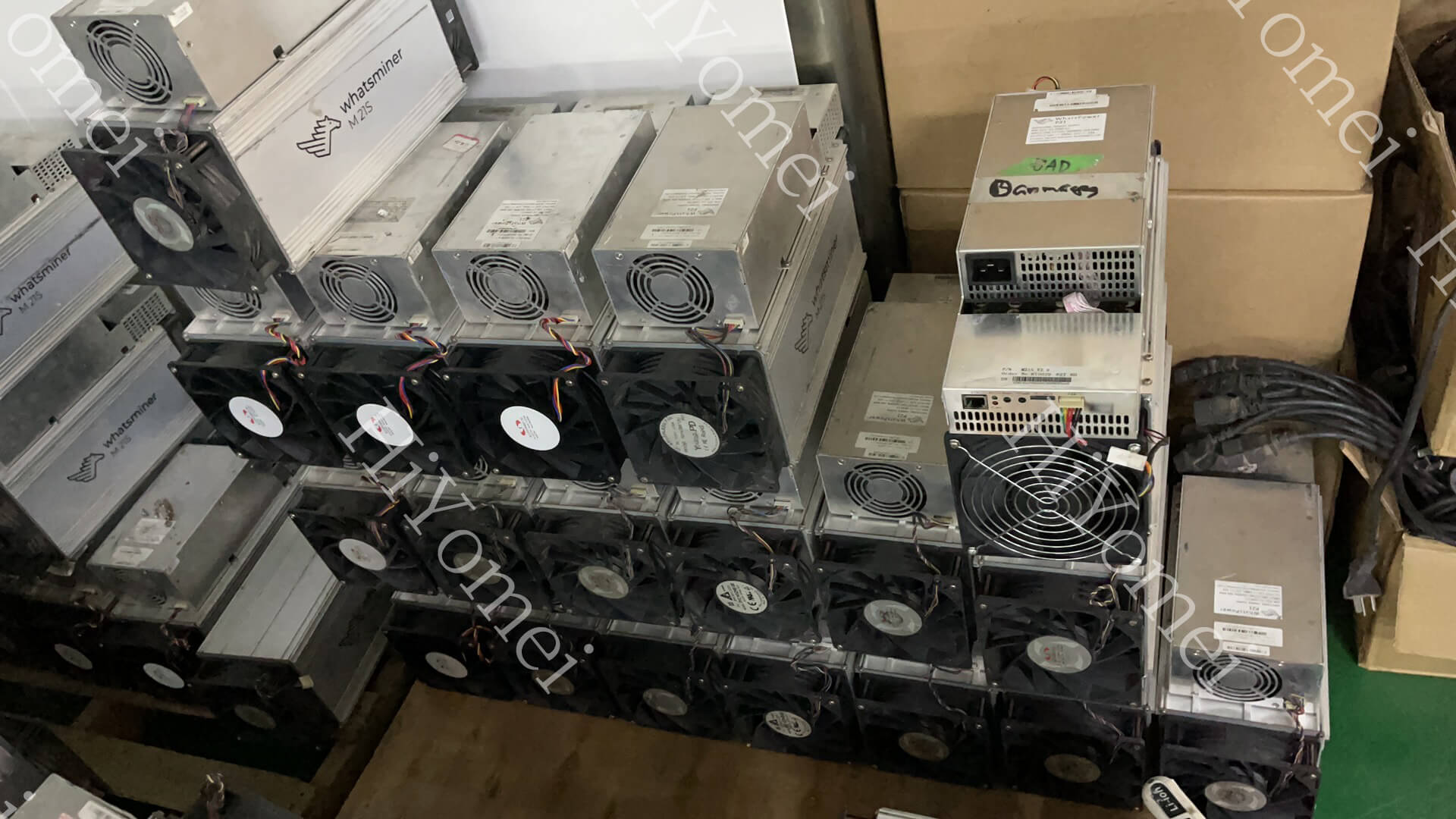Direct warehouse selection of MicroBT WhatsMiner M21S second-hand virtual coin mining machine