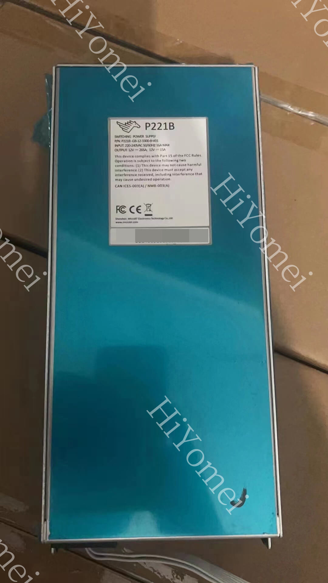 MicroBT WhatsMiner P221B Power supply