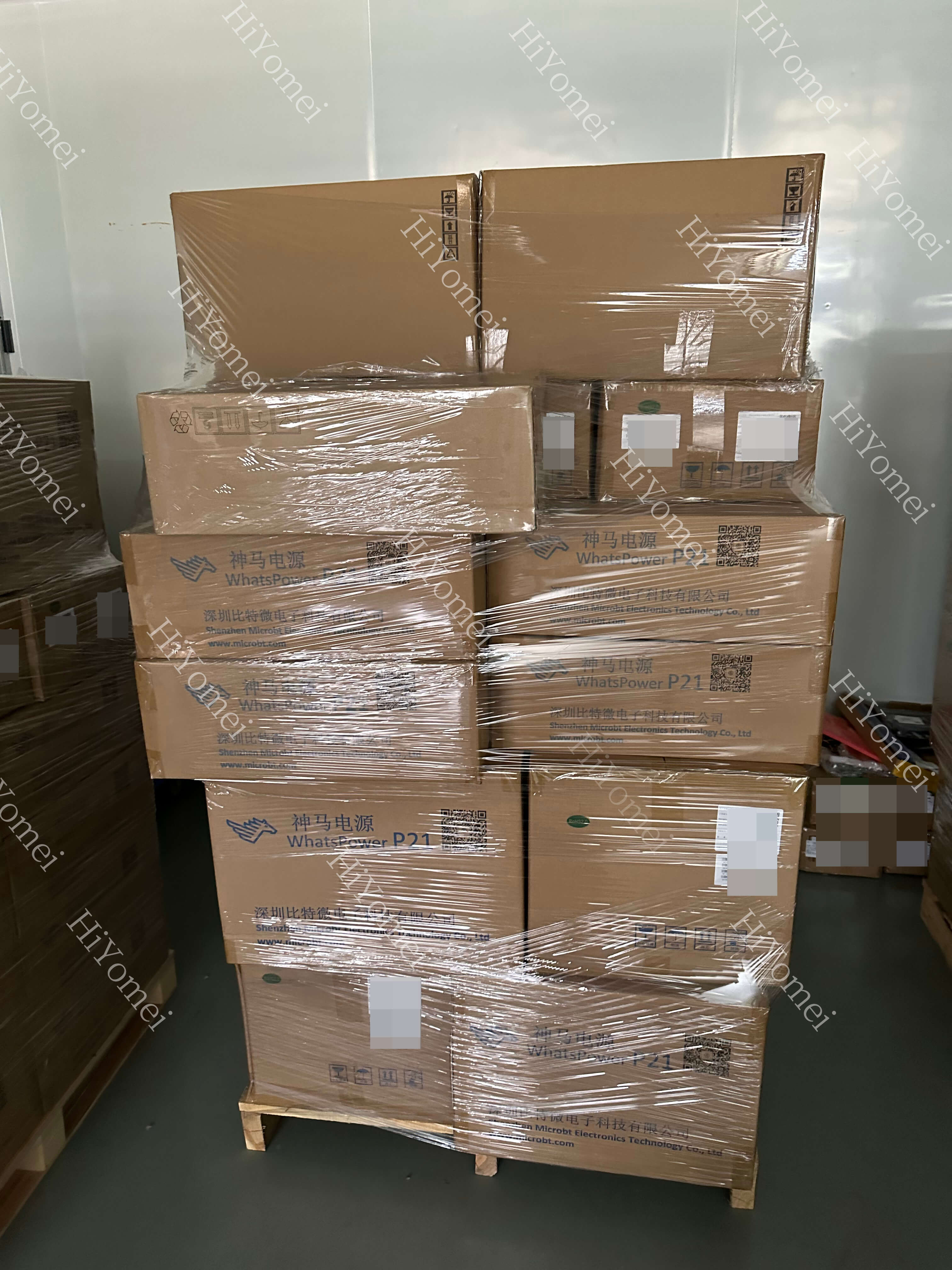 The P554B power supply is packed in the whole case from the original factory