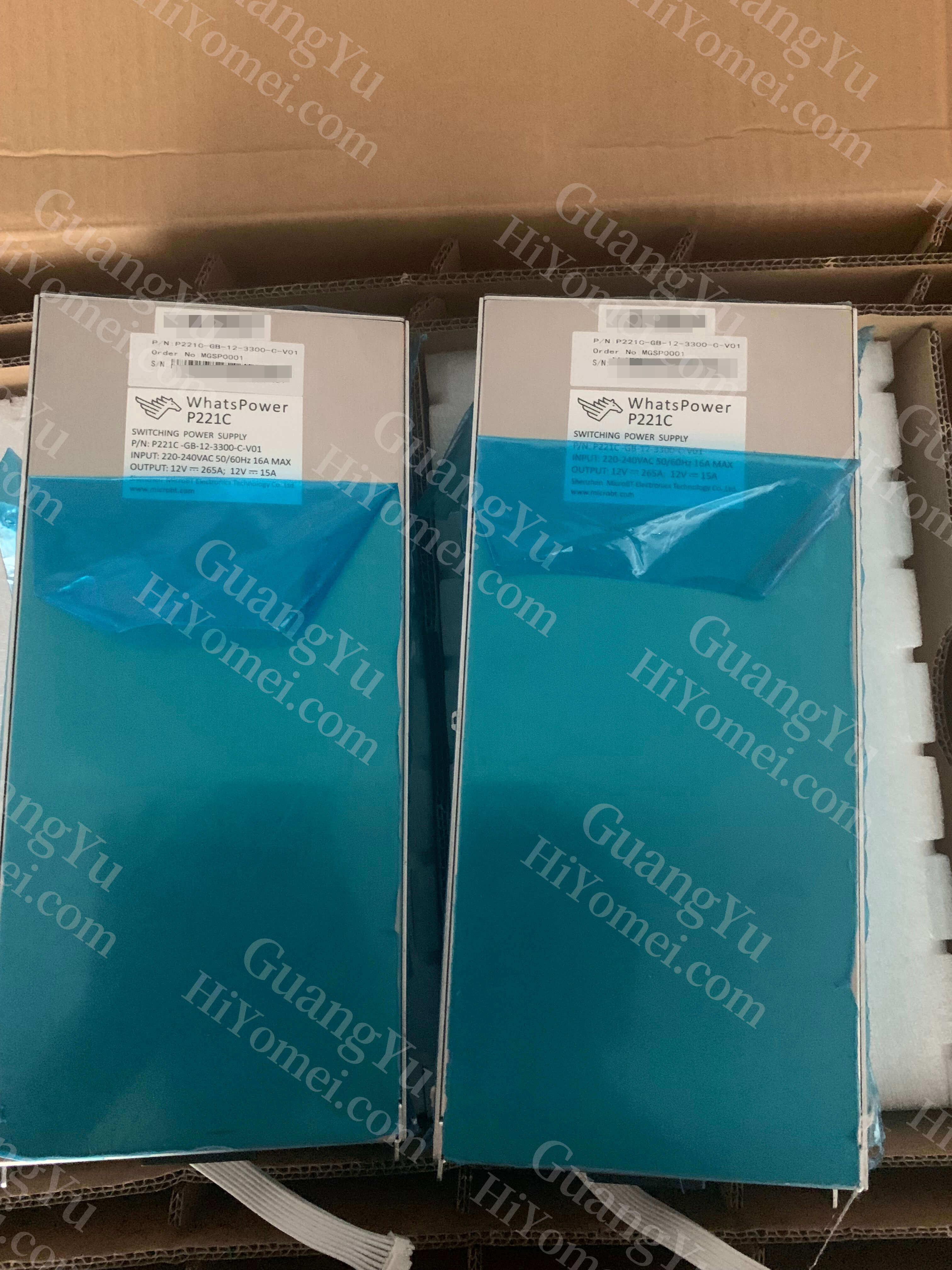 MicroBT WhatsMiner P221C Power supply