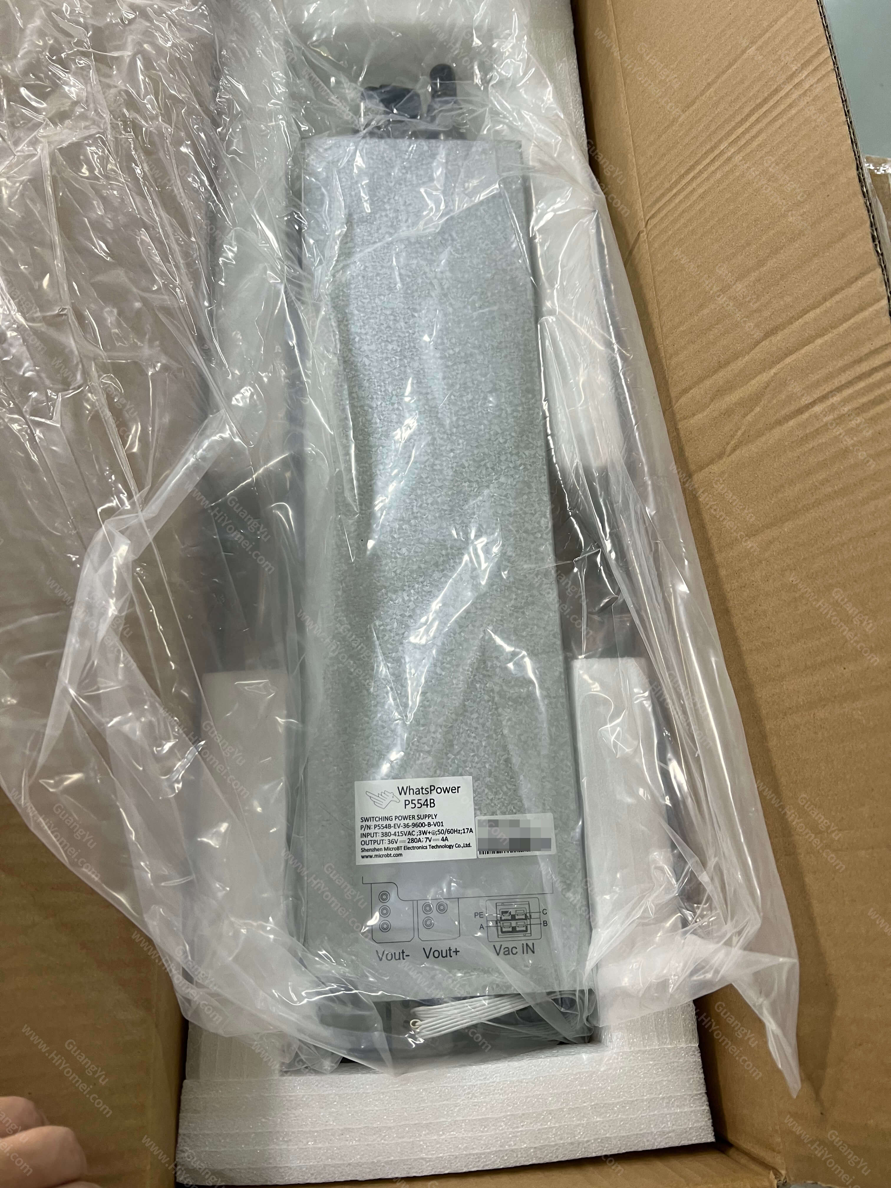 MicroBT WhatsMiner P554B Power supply